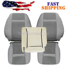 Fits 2006-2010 Dodge Ram 1500 2500 Front Seat Cover Gray & Driver Foam Cushion