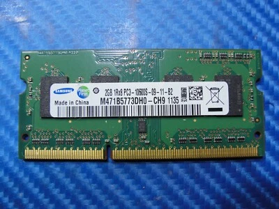 MacBook Pro A1278 2GB PC3-10600S SO-DIMM Memory RAM M471B5773DH0-CH9 661-5860 - Image 1 of 3