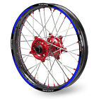 For YAMAHA YZ 125 89-23 22 21 20 Wheel Stickers Rim 21" 19" Dirt Bike P03B Blue