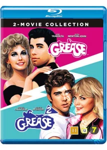 Grease / Grease 2 NEW Blu-Ray 2-Disc Set Randal Kleiser John Travolta - Imagen 1 de 1
