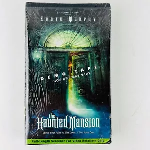 Walt Disney - The Haunted Mansion VHS PROMO Screening DEMO Video Tape NEW Sealed - Picture 1 of 2