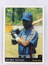 1991 Pittsfield Mets-Classic BEST Baseball Card-Jerome Tolliver