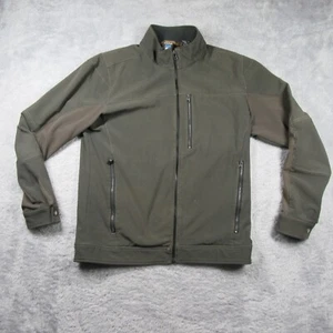 Kuhl Impakt Jacke Herren Large grün Softshell Full Zip Fleece gefüttert Wandern Arbeit - Bild 1 von 23