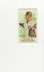 2009 Topps Allen & Ginter Mini Red Bazooka Jeremy Bonderman RARE Parallel #15/25