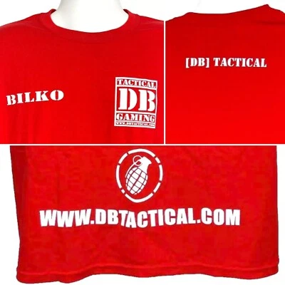 DB Tac Tactical Gaming Bilko Grenade Older T-Shirt size XL Mens Gun Accessories - Image 1 of 4