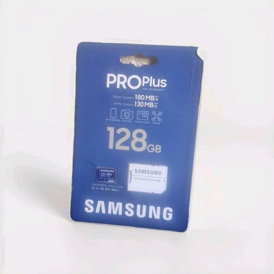 Nuevo adaptador Samsung MicroSD Pro Plus 128 GB - (MB-MD128SA/AM) Foto 1 de 3