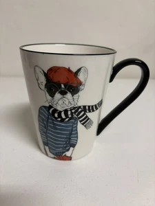 Hipster Französische Bulldogge Becher von Signature Housewares 17,5 oz - Bild 1 von 9