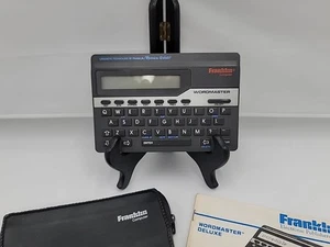 Franklin Word Master Wordmaster Deluxe WM1055 Vintage Merriam Webster FAST SHIP - Picture 1 of 12