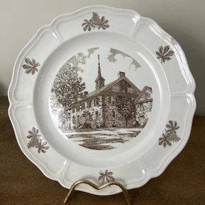 Vintage Wedgewood Plate - Germantown Academy 1759–1959, Original Building 26.5cm - Picture 1 of 9