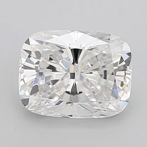 3.04 CTS CUSHION Cut IGI Certified Lab Grown CVD Diamond D Color VS2 Clarity - Picture 1 of 12