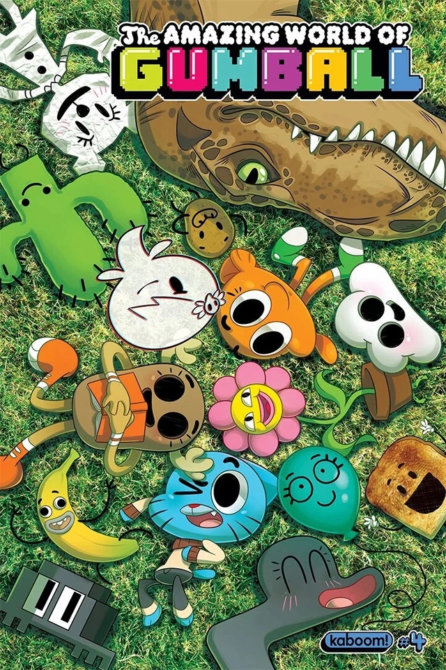 The Amazing World Of Gumball poster print 14"x20" home decor - Image 1 of 4