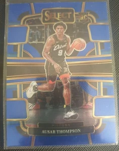 Ausar Thompson 2023-24 Panini Select Concourse Blue Rookie #95 Detroit Pistons - Bild 1 von 1