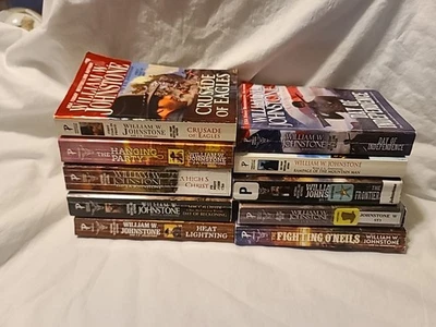 Lot Of 10 William W. Johnstone Paperbacks Westerns - Image 1 of 4