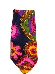 Carducci Vintage Herren Krawatte Psychedelic Retro 70S Vibe - Bild 1 von 8