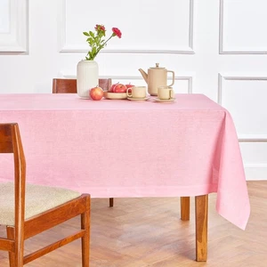 Solino Home Linen Tablecloth 60 x 120 x 60 (Rectangular), 39: Pink Lemonade - Picture 1 of 7