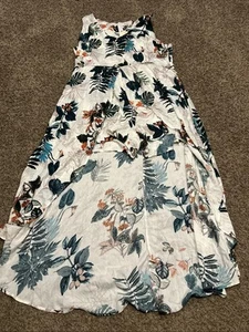 KORMEI Women's Tropical Print Romper/Dress W/Shorts SIZE XL NWT A24 - Picture 1 of 4