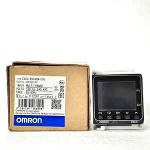 NEW | OMRON E5CC-RX2ASM-000 DIGITAL TEMPERATURE CONTROLLER 100-240 VAC FREE SHIP - Picture 1 of 11