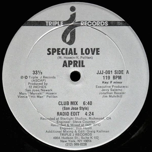April , Special Love, (12"), VG, 3854451556 - Picture 1 of 3