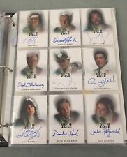 The Dead Zone 1 and 2 27 Autograph Cards Master? Auto All Chase Binder Hall