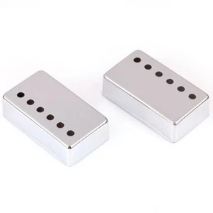 NEW 2 COVERS HUMBUCKER 52mm chrome pour toute guitare - Bild 1 von 6
