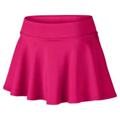 NEW! NIKE [L] Women's Baseline DRI-FIT Tennis/Golf Skort-Fuchsia Pink 728775-675 - Image 1 of 2