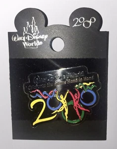 LIMITED EDITION Disney World 2000 "CELEBRATE THE FUTURE" Flair Pin - Picture 1 of 2