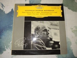 Beethoven - Piano Concerto No. 3/Rondo, Svjatoslav Richter DG 138 848 Tulips NM - Picture 1 of 3