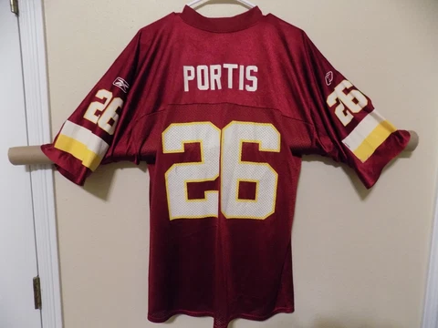 Clinton Portis Washington Redskins Jersey (Medium Adult) Reebok (Vintage) good Cover
