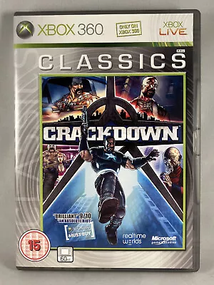 Microsoft Game Studios Realtime Worlds Xbox 360 Classics Crackdown 2007 PAL - Image 1 of 4