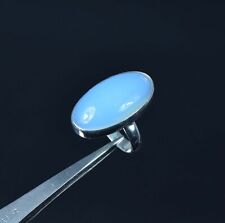 925 Solid Sterling Silver Milky Opalite Ring-8 US B