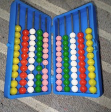 Pallottoliere tascabile in plastica Vintage