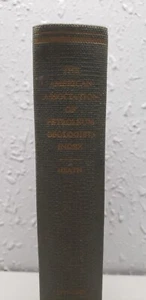 The American Association of Petroleum Geologists Index,1947, Publication Index - Imagen 1 de 3