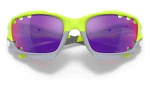 NEW Oakley Racing Jacket Sunglasses OO9171-3962 Retina Burn/Prizm Road, Yellow - Picture 1 of 1