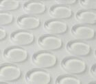 64Pcs New CLEAR Ball Round Anti-Collision Silicone Pad With 3M Sticker 12*2mm H