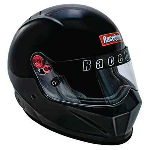 RaceQuip Vesta20 Full Face Helmet Gloss Black Small Snell SA2020 286002RQP - Foto 1 di 3