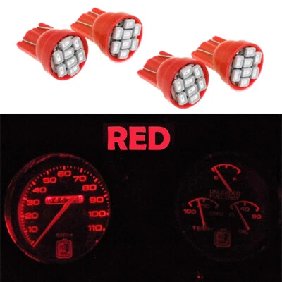 Комплект красных светодиодных ламп для приборной панели датчика кластер для Oldsmobile 73-77 Cutlass 442 - Изображение 1 из 4