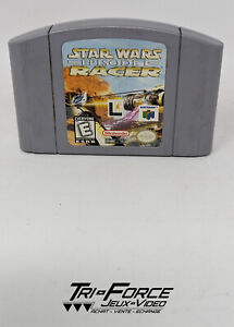 Star Wars Episode 1 Racer Nintendo 64 Authentic Cart tested Free shipping