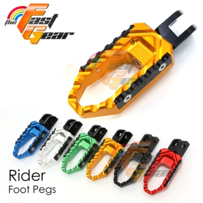 Clavijas de pie delanteras CNC Rider TRC para Ducati Hypermotard 796 2010-14 10 11 12 13 14 Foto 1 de 4