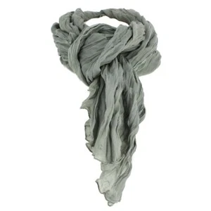 Clj Charles Le Jeune. Chèche. DAKAR, Coton. Gris tourterelle  - Uni -  - Picture 1 of 5