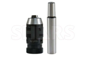 Shars Premium 1/2" JT33 Keyless Drill Chuck & 3/4" Straight Shank Arbor JT33 ^[ - Picture 1 of 8