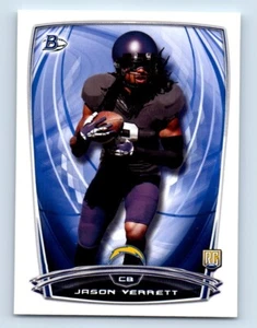 2014 Bowman Rookies Jason Verrett Rookie San Diego Chargers #4 - Picture 1 of 2