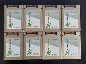 8 disques SSD SAS 2,5" SMART XCEEDIOPS SG9XCA2E200GEXIO 200 Go - Photo 1/4