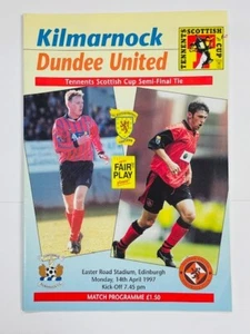 KILMARNOCK V DUNDEE UNITED 1996/97 14-04-1997 COPA ESCOCESA SEMIFINAL - Imagen 1 de 1