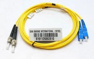Câble À Fibres Optiques SC-ST SM DPX 02M (9/125) - Photo 1/10
