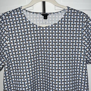 Ann Taylor Short Sleeve Top - Petite Size Medium (CL336) - Picture 1 of 10