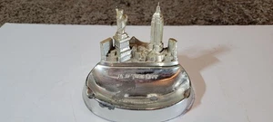 Bandeja de ceniza vintage de la estatua de la libertad del Empire State Building Skyline de la ciudad de Nueva York - Imagen 1 de 10