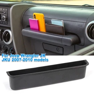 Caja organizadora bandeja de almacenamiento para Jeep Wrangler JK JKU 07-10 accesorios pasajeros - Imagen 1 de 8