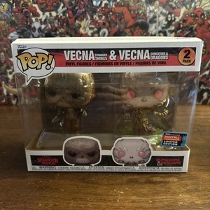 Brand NEW: Funko Pop! Stranger Things - Fall Convention D&D Vecna & Vecna 2 Pack - Picture 1 of 7
