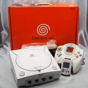 SEGA Dreamcast Console system HKT-3000 NTSC-J Tested w/ VMU Boxed DC 1998 - Picture 1 of 24