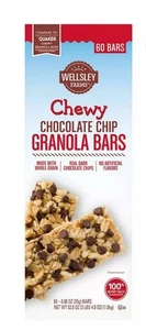 Wellsley Farms Chewy Chocolate Chip Müsliriegel, 88 Unzen, 60 Stück - NEU - Bild 1 von 2